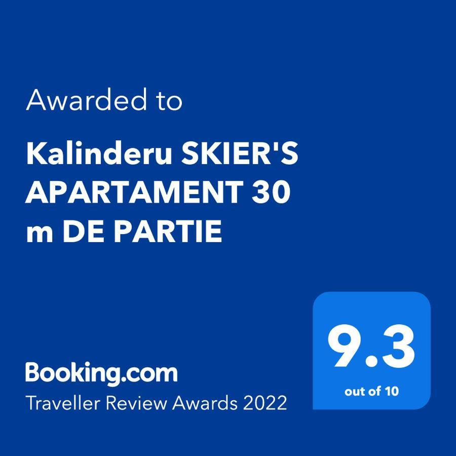 Kalinderu Skier'S Apartament Bellevue Buşteni Extérieur photo